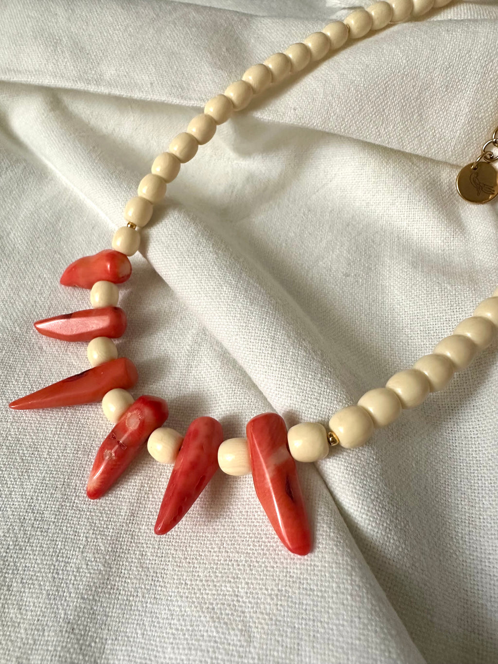 Drop collares coral I