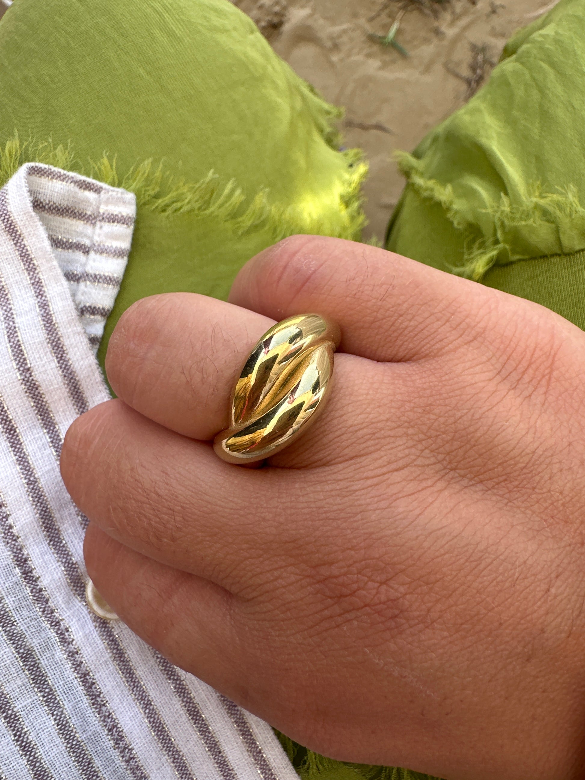 Drop anillo nudo